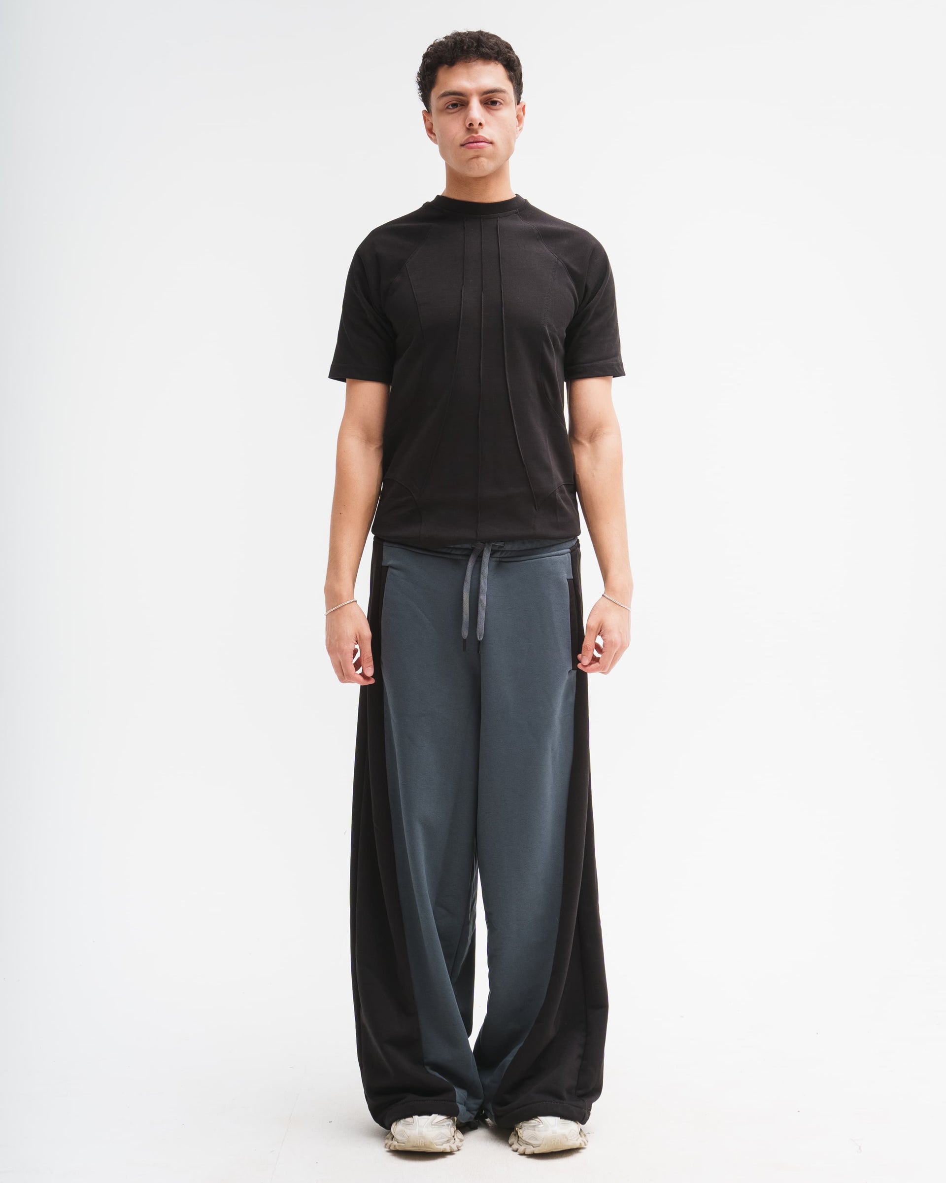 Two-tone Baggy Sweatpants